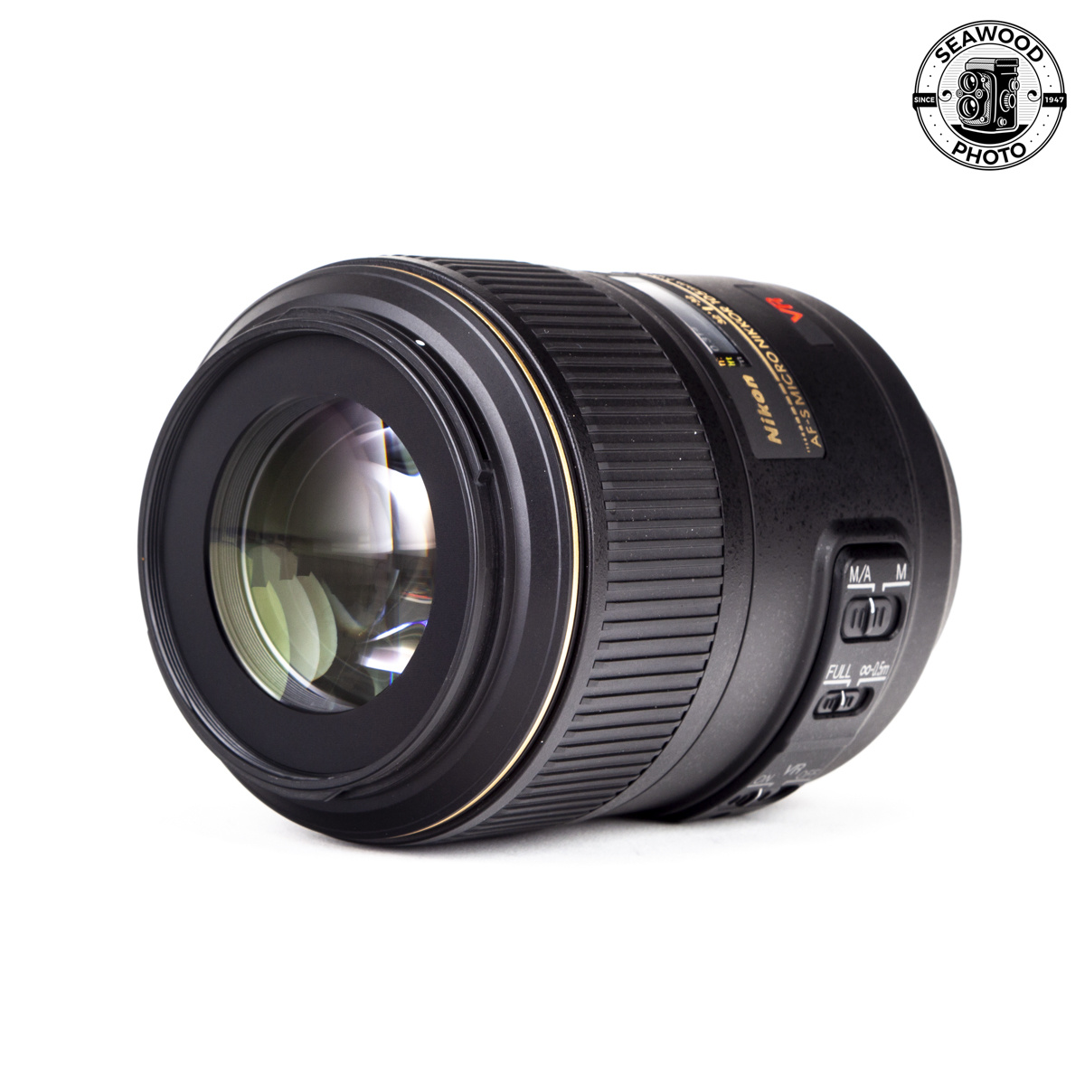 Nikon 105mm G VR Micro LIKE NEW Seawood Photo