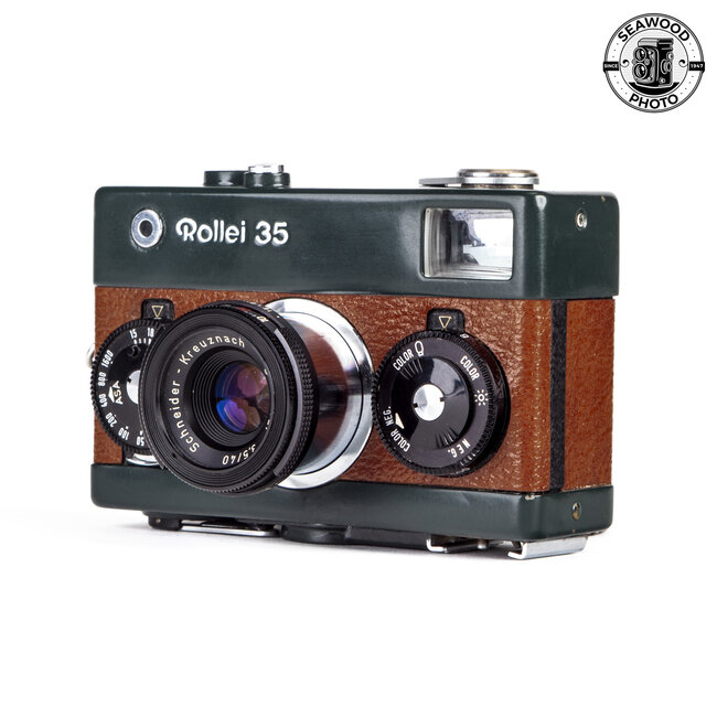 Rollei 35 Safari w/Schneider 40mm f/3.5 S-Xenar Lens  EXCELLENT