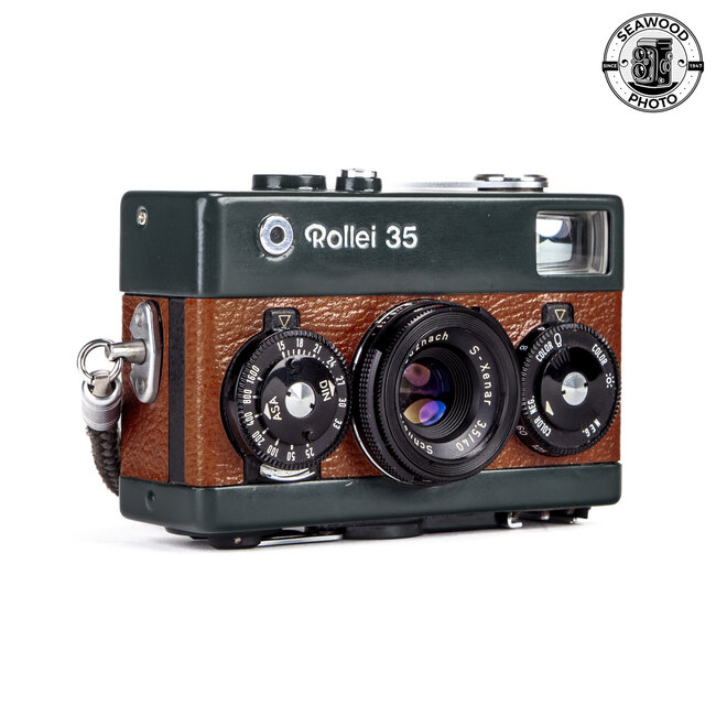 Rollei 35 Safari w/Schneider 40mm f/3.5 S-Xenar Lens  EXCELLENT