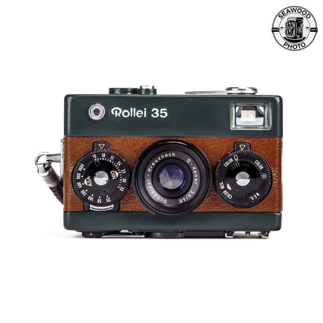 Rollei 35 Safari w/Schneider 40mm f/3.5 S-Xenar Lens  EXCELLENT