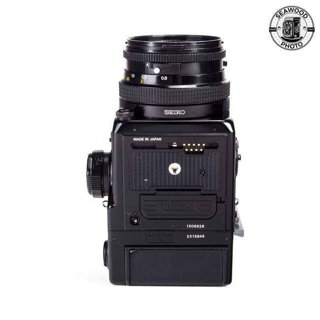 Bronica SQ-Ai w/ 80mm f/2.8 + Eye Level Prism GOOD+