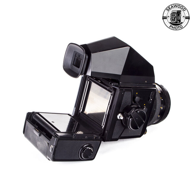 Bronica SQ-Ai w/ 80mm f/2.8 + Eye Level Prism GOOD+