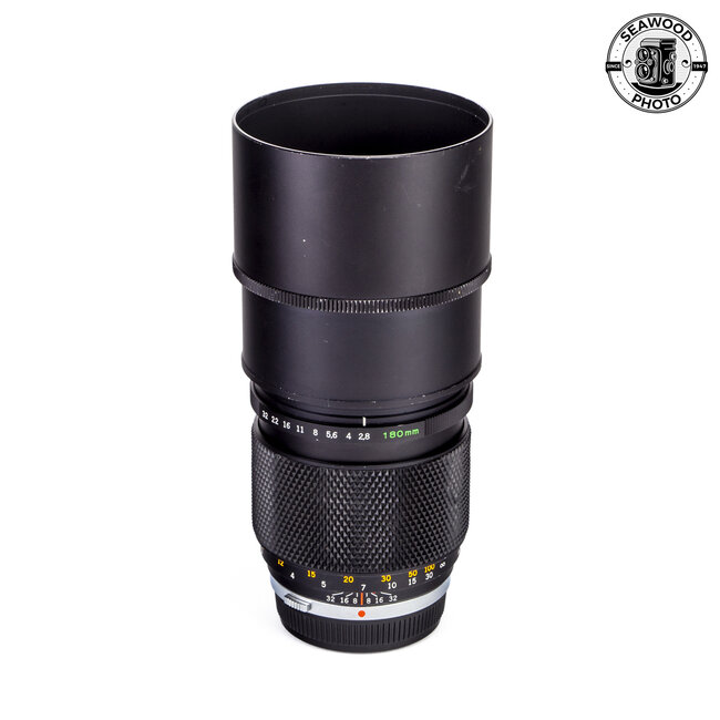 Olympus OM 180mm f/2.8 Auto-T GOOD