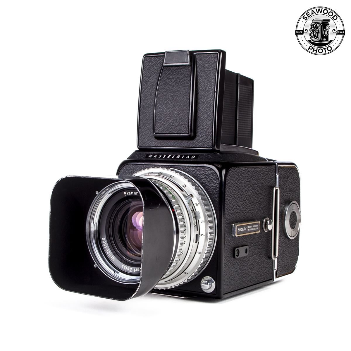 Hasselblad 500C/M Black w/Zeiss 80mm f/2.8-C Planar, Acute