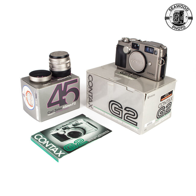 Contax G2 w/45mm f2 Boxed GOOD+