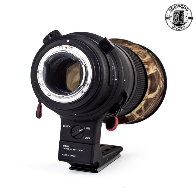 Sigma 500mm f/4 DG 016 for Nikon w/Soft Pack/Case GOOD+