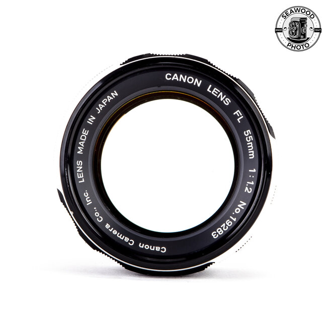Canon FL 55mm f/1.2 w/ Hood GOOD