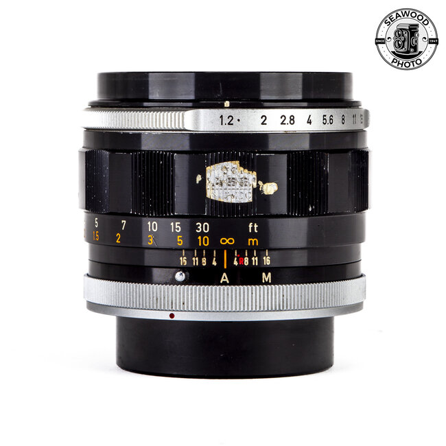 Canon FL 55mm f/1.2 w/ Hood GOOD