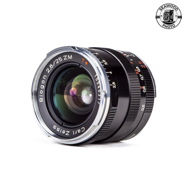 Carl Zeiss Biogon T* 25mm f/2.8 ZM GOOD+