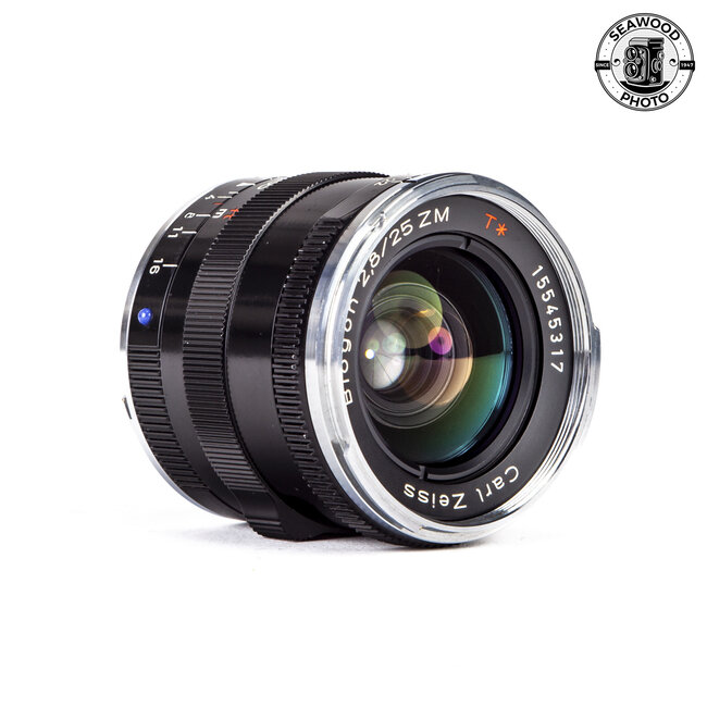 Carl Zeiss Biogon T* 25mm f/2.8 ZM GOOD+