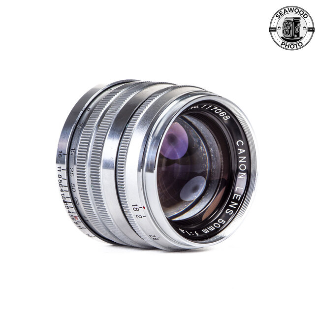 Canon 50mm f/1.8 LTM GOOD+