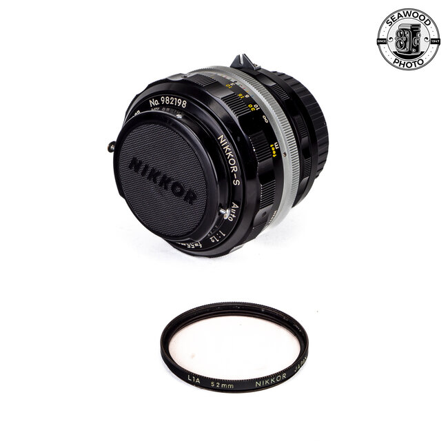 Nikon Nikkor-S 55mm f/1.2 Non Ai GOOD+