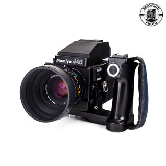 Mamiya Mamiya M645 Super with Left Hand Grip and 80mm f2.8 EXCELLENT