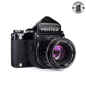 Pentax Pentax 6x7 MLU w/ 90mm f/2.8 Non Metered Prism GOOD