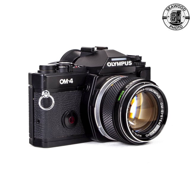 Olympus OM-4 w/ Zuiko 50mm f/1.4 GOOD+