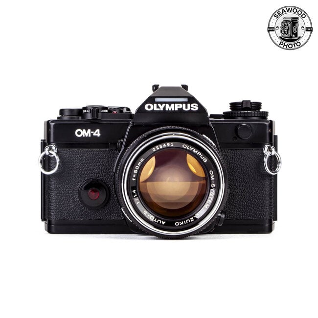 Olympus OM-4 w/ Zuiko 50mm f/1.4 GOOD+