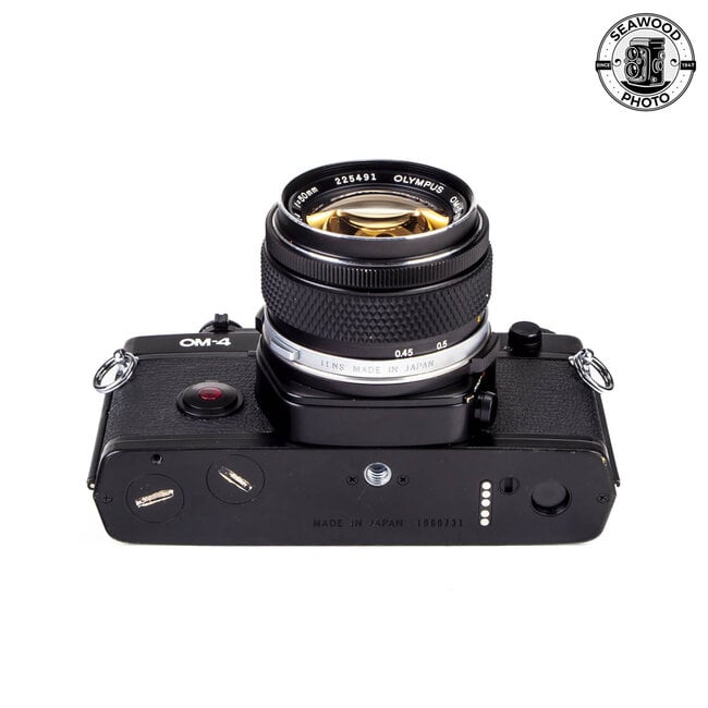Olympus OM-4 w/ Zuiko 50mm f/1.4 GOOD+