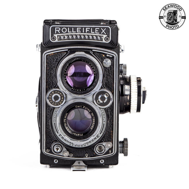 Rolleiflex 3.5E (Type 1) w/ 75mm f/3.5 Planar GOOD-