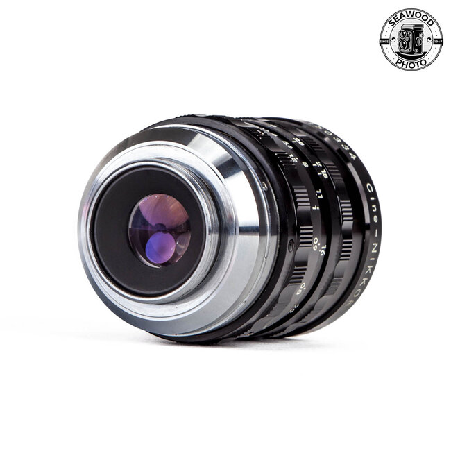 Nikon Cine-Nikkor 25mm f/1.8 C-Mount Lens GOOD+