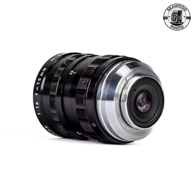 Nikon Cine-Nikkor 13mm f/1.8 C-Mount Lens GOOD