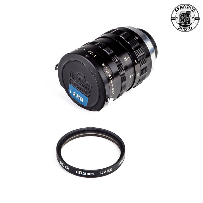 Nikon Cine-Nikkor 13mm f/1.8 C-Mount Lens GOOD