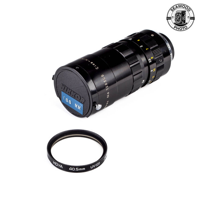 Nikon Cine-Nikkor 100mm f/2.8 C-Mount Lens GOOD