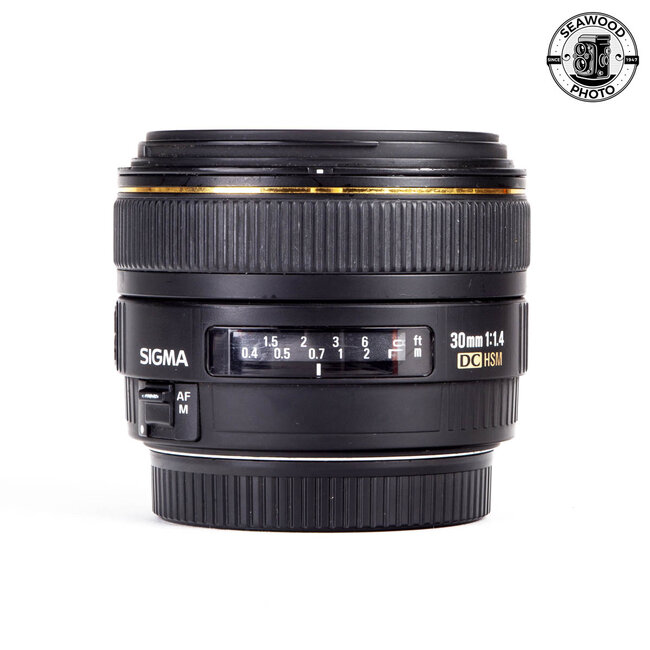 Sigma DC HSM 30mm f/1.4 Canon EF GOOD