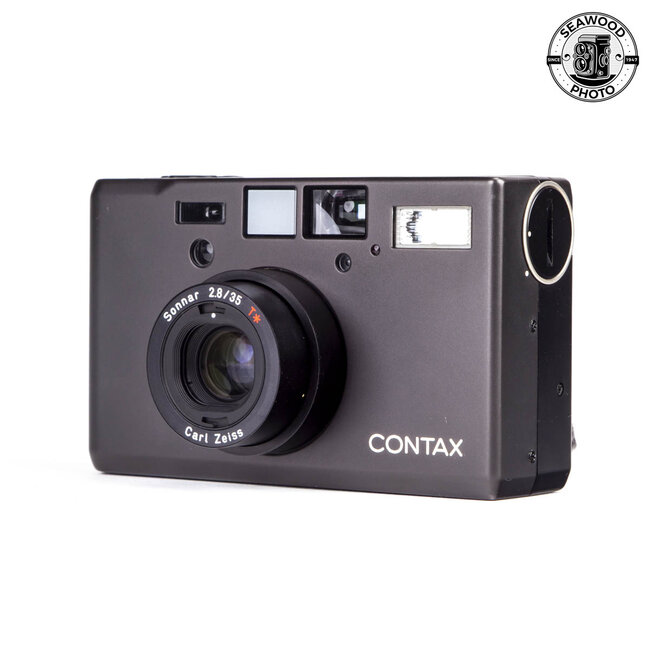 CONTAX T3 BLACK DOUBLE TOOTH EXCELLENT