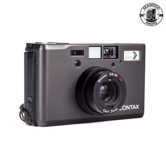 CONTAX T3 BLACK DOUBLE TOOTH EXCELLENT