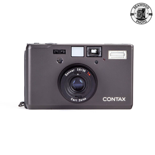 CONTAX T3 BLACK DOUBLE TOOTH EXCELLENT