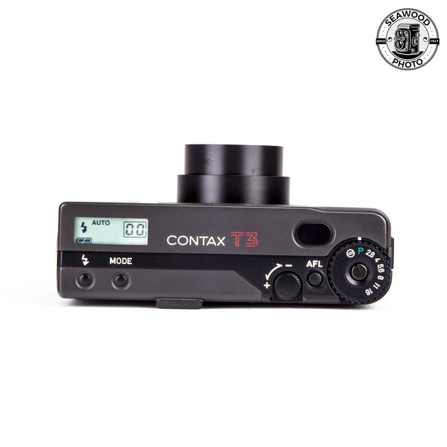 CONTAX T3 BLACK DOUBLE TOOTH EXCELLENT