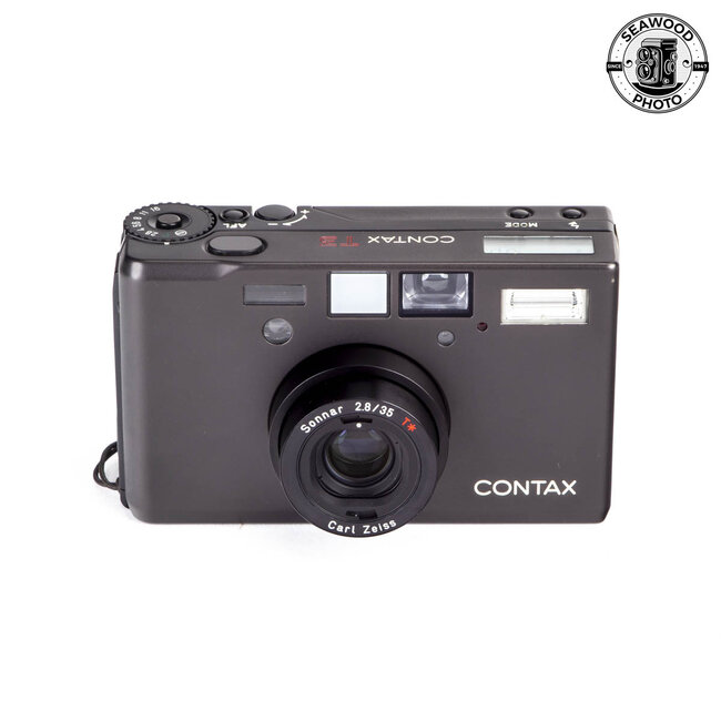 CONTAX T3 BLACK DOUBLE TOOTH EXCELLENT