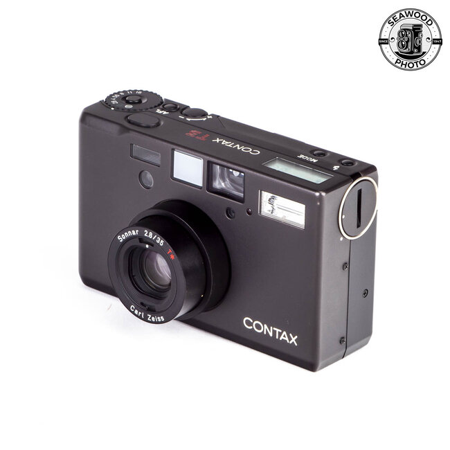 CONTAX T3 BLACK DOUBLE TOOTH EXCELLENT