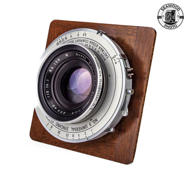 Kodak 250mm f/6.3 Wide Field Ektar 8X10 Lens GOOD+