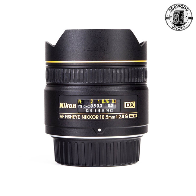Nikon DX AF Fisheye Nikkor 10.5mm f/2.8 G ED GOOD+