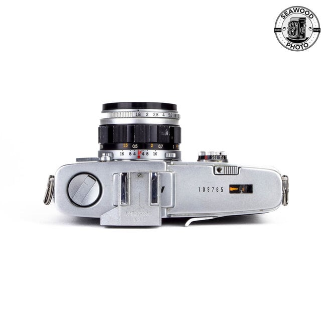 Olympus Pen-FV Half-Frame w/ Zuiko 38mm f/1.8 GOOD+