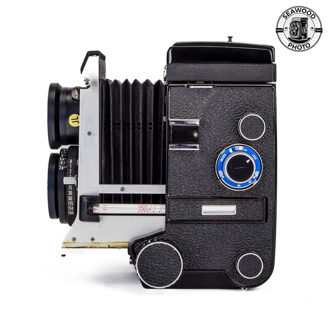 Mamiya C330 w/ 80mm f/2.8 Blue Dot GOOD+