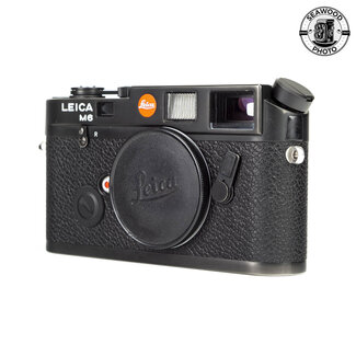 Leica Leica M6 Black w/MP Finder and Leica Overhaul GOOD+