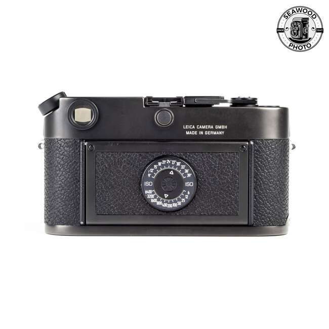 Leica M6 Black w/MP Finder and Leica Overhaul GOOD+
