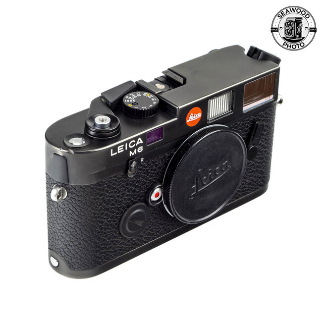 Leica M6 Black w/MP Finder and Leica Overhaul GOOD+