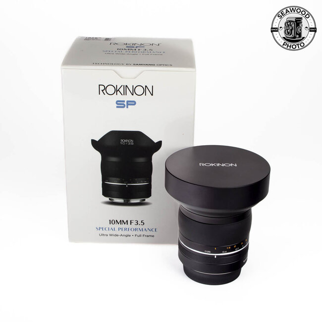 Rokinon SP 10mm f/3.5 Canon EF LIKE NEW