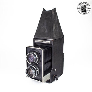 Gowlandflex GOWLANDFLEX 4X5 TLR W/3 LENSES AND CASE GOOD