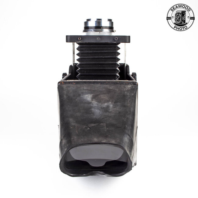 GOWLANDFLEX 4X5 TLR W/3 LENSES AND CASE GOOD