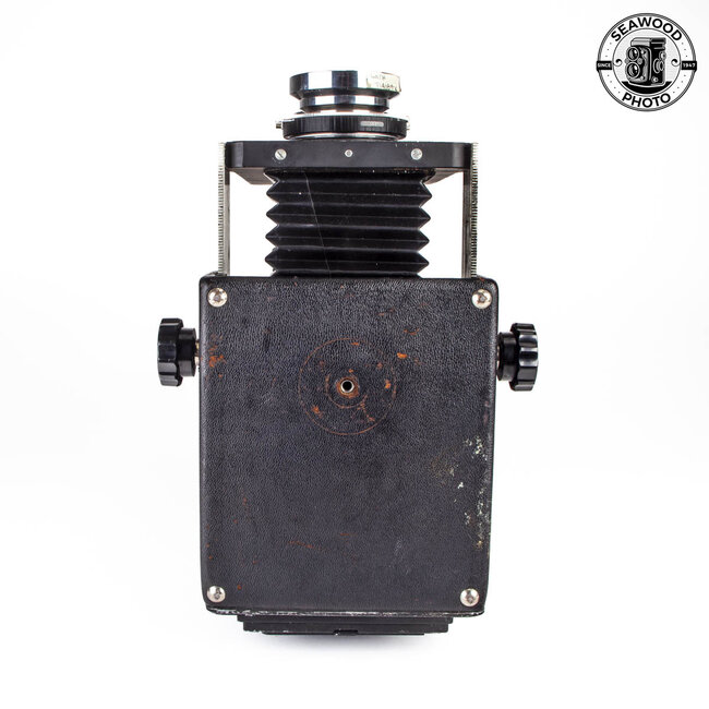 GOWLANDFLEX 4X5 TLR W/3 LENSES AND CASE GOOD