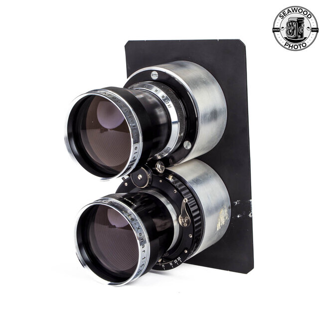 GOWLANDFLEX 4X5 TLR W/3 LENSES AND CASE GOOD