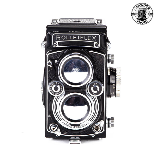 Rolleiflex 3.5 E3 w/Zeiss 75mm f/3.5 Planar GOOD+