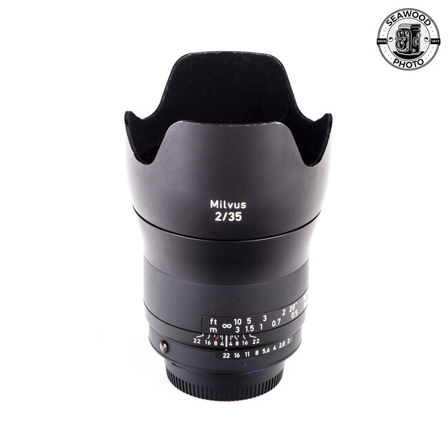 Zeiss Milvus 35mm f/2 Distagon T* ZF.2  GOOD+