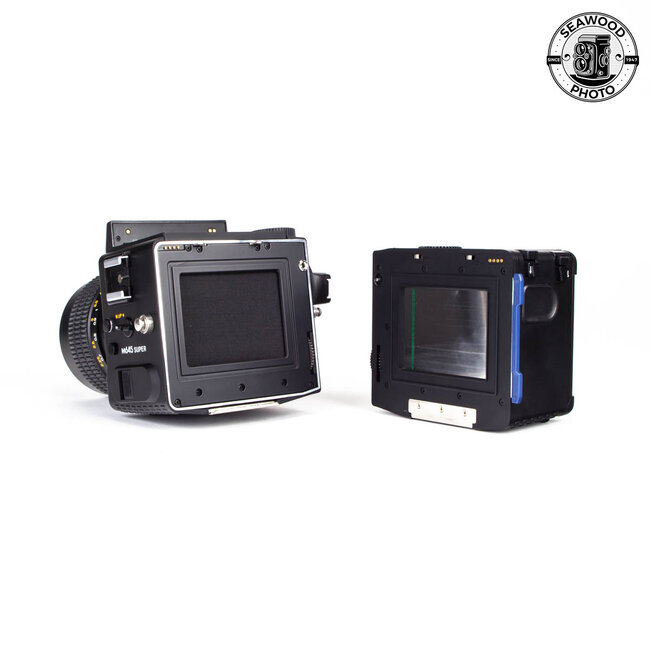 Mamiya M645 Super w/ Sekor C 45mm f/2.8+ Extra 120 Back EXCELLENT