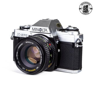 Minolta Minolta X-370 w/ MD 50mm f/1.7 GOOD+