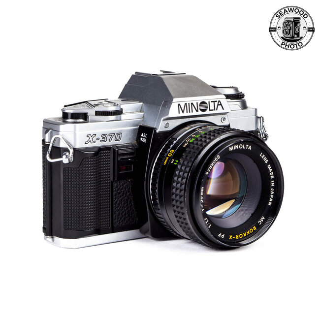 Minolta X-370 w/ MD 50mm f/1.7 GOOD+